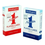 Waddingtons Number 1 Playing Card Game Red and Blue Pack