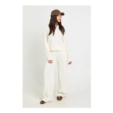 Waffle Straight Leg Trouser