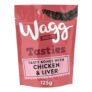 Wagg Tasties Bones Chicken and Liver Dog Treats