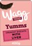 Wagg Yumms Liver Dog Treats 400g (Pack of 5) – Oven Baked