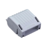 Wago Gelbox, Moisture Protection for Connecting Terminals, Compatible with the 221 and 2273 Series, 207-1331, Size 1, Gray, 4-Piece