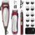 Wahl Complete Grooming Set Hair Clipper, Beard Trimmer & Personal Nose Hair Remover for Men Corded Hair Cutting Kit, Stubble Trimmer, Nose/EarTrimmer, 10 Attachment Combs, High Precision Blades