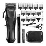 Wahl Rapid Clip Hair Clipper, Hair Clippers for Men, USB Rechargeable, Ear/Nose Hair Removal, 120mins, Ergonomic Handle – Prime Deal