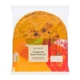 Waitrose 2 Gunpowder Spiced Flatbreads2s