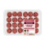 Waitrose 24 British Native Breed Beef Meatballs 400g