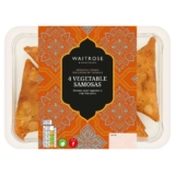 Waitrose 4 Vegetable Samosas 220g