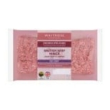 Waitrose British Native Breeds Beef Mince 15% 750g