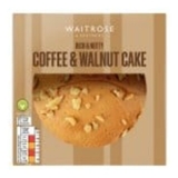 Waitrose Coffee & Walnut Cake