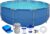Walden Sports Round Above Ground Swimming Pool Set – Rust-Resistant Steel Frame Outdoor Garden Pool for Summer Fun – With Filter Pump, Chemical Dispenser, Cover & Repair Kit – 300x76cm
