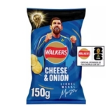 Walkers Cheese & Onion Crisps 150g