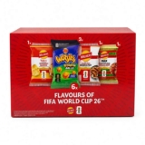 Walkers Flavours of FIFA World Cup 2026 – Multipack Crisps (6x150g) Instore