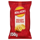 Walkers Ready Salted 150G (£0.90 S&S)