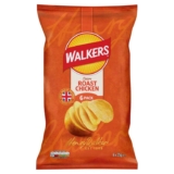 Walkers Roast Chicken Multipack Crisps 6x25g – £1.21 / £1.15 S&S