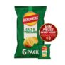 Walkers Salt & Vinegar Multipack Crisps 6x25g
