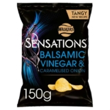 Walkers Sensations Balsamic Vinegar & Caramelised Onion Sharing Crisps 150g £1.35 s&s