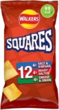 Walkers Squares Varity Multipack Crisps 12 x 22g – £1.79 / £1.69 S&S