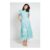 Wallis Floral Burn out Ruffle Midi Dress