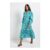 Wallis Petite Floral Waffle Button Midi Dress