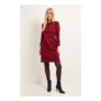 Wallis Petite Leopard Ponte Contrast Shift Dress