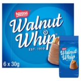 Walnut Whip Milk Chocolate 6 x 30g Multipack of 6