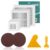WanderGo 18 Pcs Wall Patch Repair Kit, 2/4/6inch Self Adhesive Drywall Patch Repair Kit for Repairing Damaged Walls or Ceiling Repairs
