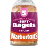 Warburtons Cinnamon & Raisin Bagels