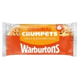 Warburtons Crumpets 6s