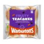 Warburtons Fruity Teacakes 4 Pack