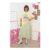 Warehouse Tony Check Chiffon Asymmetric Midi Skirt