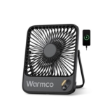 Warmco D3 Portable Rechargeable Desk Fan 10000mAh