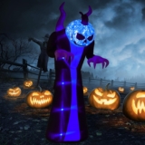 Warmiehomy 10FT Halloween Inflatables Outdoor Decorations Giant Scary Ghost