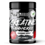 Warrior Creatine Monohydrate Powder 500g Pure Micronised (166 Servings)