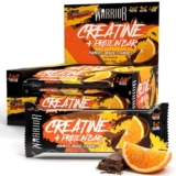 Warrior RAW Plus Creatine Protein Bars 12 x 75g High Protein Oat Flapjack 20g Protein, 3g Creatine Per Bar