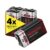 Warriors 4X 9V Alkaline Batteries, 6LR61, Long Lasting Power, S&S – £5.12