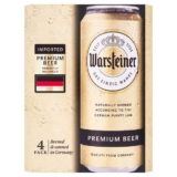 Warsteiner German Beer 4x500ml ABV 4.8%