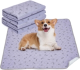 Washable Dog Pee Pads Reusable Puppy Pads Fast Absorbent Leakproof Training Mat with Non-Slip Backing for Floor Crate Couch Protection & Potty Training (2, 122x122cm)