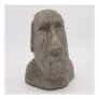 Washed Fossil Wood Moai Ornament 30x22cm