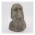 Washed Fossil Wood Moai Ornament 30x22cm