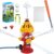 Wassersprinkle Toys for Kids, Cute Sprinkler, Outdoor Garden Lawn Watering Toys with Hose Clamps, Sprinkler Toys for Lawn, Garden, Pool party (Red)