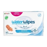 WaterWipes Original Baby Wipes 3×60 Wipes (180 Wipes)