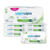 WaterWipes Sensitive Hydrating Wipes, 99% Water, Unscented, 6 Pack – £11.92 S&S