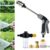 Waterblitz Power Washer, Power High Pressure Cleaner for Every Garden Hose, Turbowasher for Hose Turbowasher Pressure Washer with 3 Connectors for Garden Home Gift (A8)