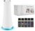 Waterless Diffuser with 5 20ml Hotel Fragrance Essential Oil, 7 Lights and Breathing Lights Modes,Max Coverage 1500 Square.Home,Offices,Hotels and Spas160ml