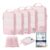 Waterproof Ultralight 8-Piece Compression Packing Cubes for Luggage