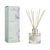 Wax Lyrical Homegrown Sweet Pea Reed Diffuser 100ml, Pink