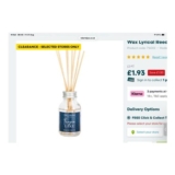 Wax Lyrical Reed Diffuser 100ml Frozen Lake
