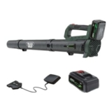 Webb 20V 100mph Cordless Axial Blower with 4.0Ah Battery & Charger