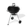 Weber Compact Kettle Charcoal Barbecue 57cm with Stand Wheels