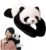 Weighted Panda Plush Toy, Stuffed Animal, Panda Cuddly Stuffed Animal for Comfort Relaxation Soft Plush Pillow for Anxiety Relief Sleep Support (30cm)