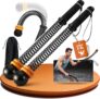 Weighted Training Ropes, Combat Rope without Rope, Wireless Fitness Ropes, with an Adjustable Weight Ring Design and Improved Ergonomic Handle for More Dynamic Operation